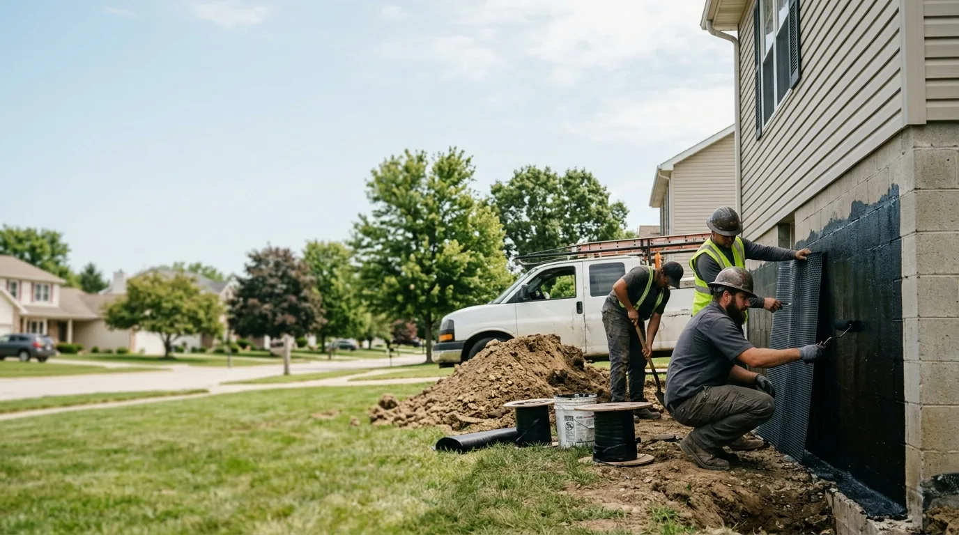 Basement Waterproofing in New London, OH near me
